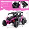 Electric Ride-On Truck 12V Battery Detachable Trailer Remote Control